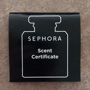 Sephora Sent Certificate Men’s